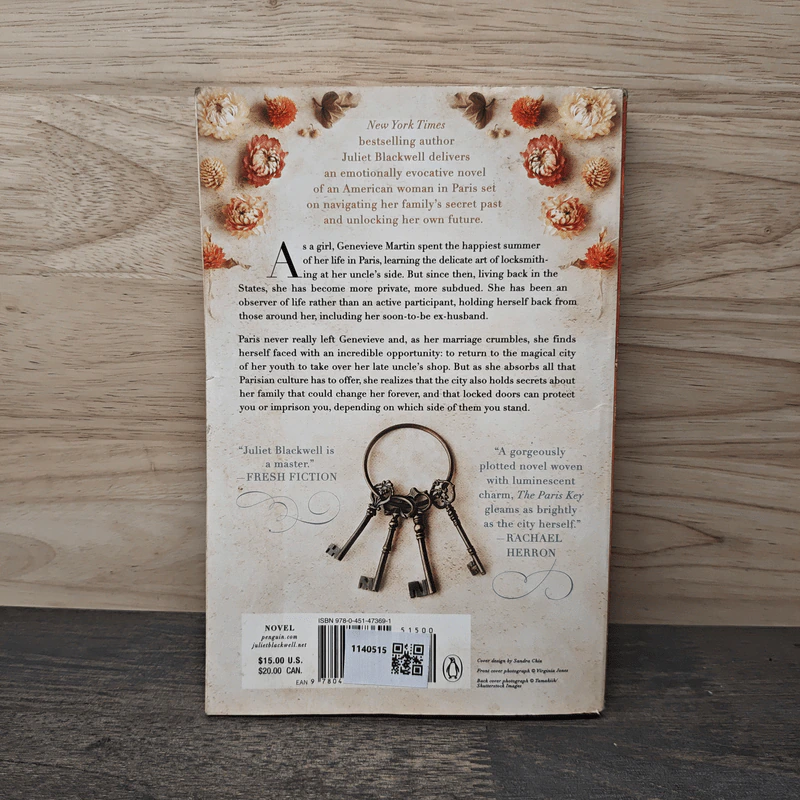 The Paris Key - Juliet Blackwell รูปที่ 5