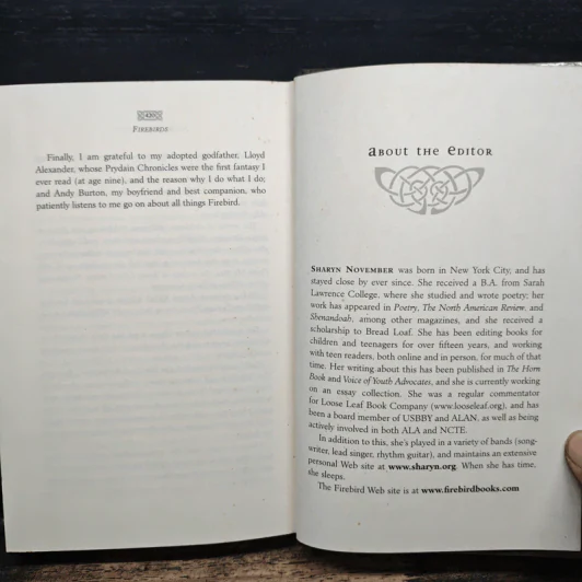 Firebirds: An Anthology of Original Fantasy and Science Fiction - SHARYN NOVEMBER รูปที่ 9
