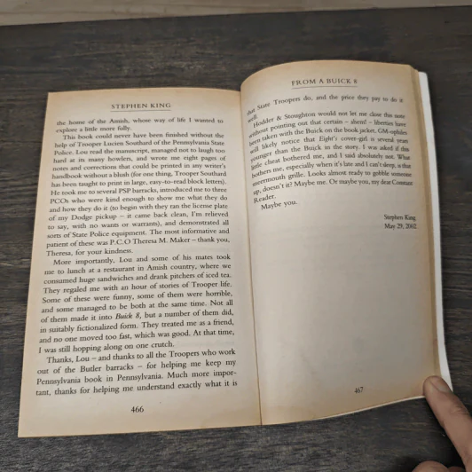 From A Buick 8 - Stephen King รูปที่ 8