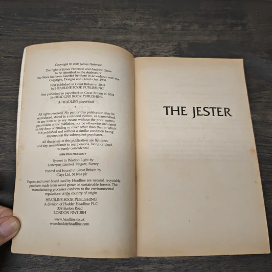 The Jester - James Patterson, Andrew Gross รูปที่ 6