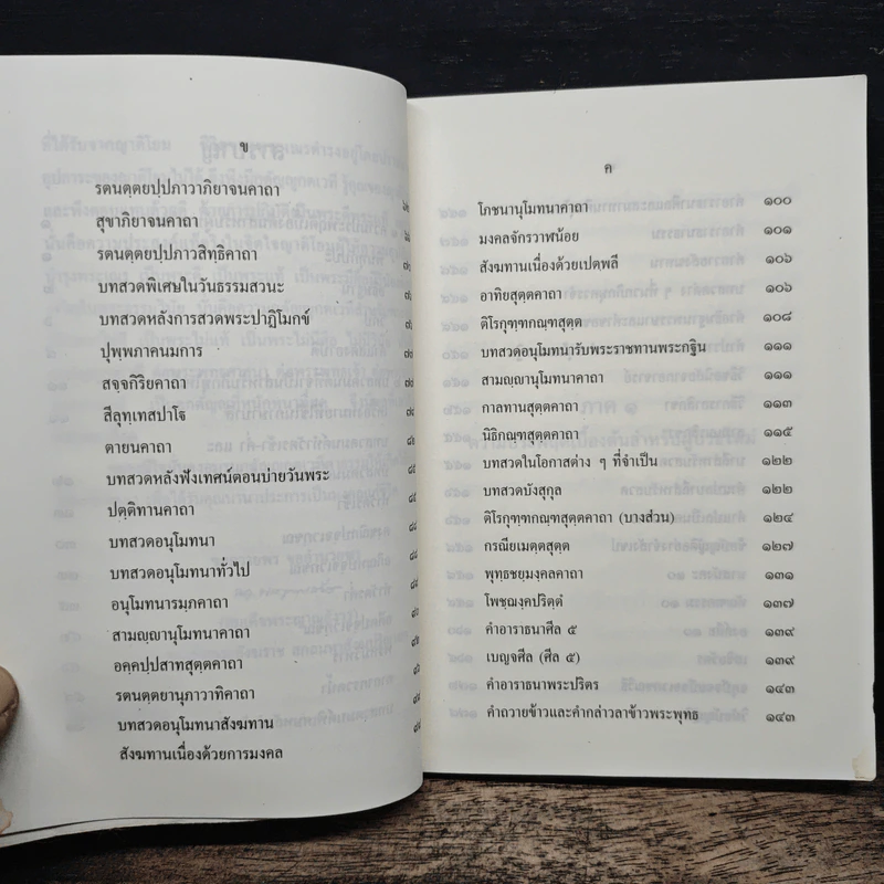 หนังสือสวดมนต์ นวกภิกษุ วัดบวรนิเวศวิหาร รูปที่ 7