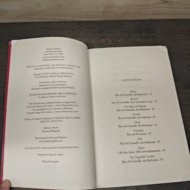 Gourmet Rhapsody - Muriel Barbery รูปที่ 6