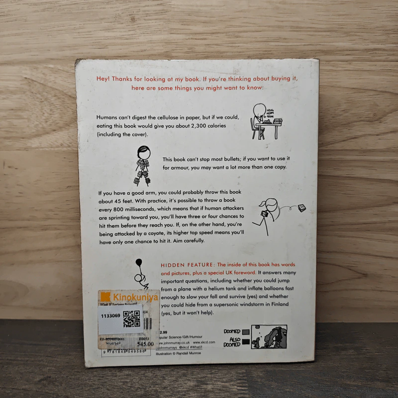 What If?: Serious Scientific Answers to Absurd Hypothetical Questions - Randall Munroe รูปที่ 5