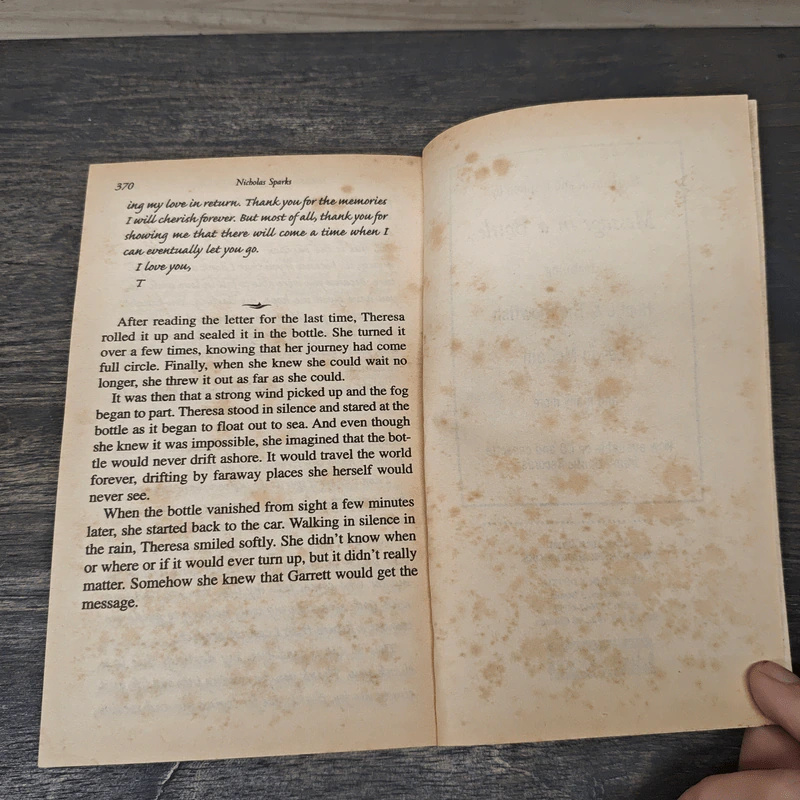 Message in a Bottle - Nicholas Sparks รูปที่ 8