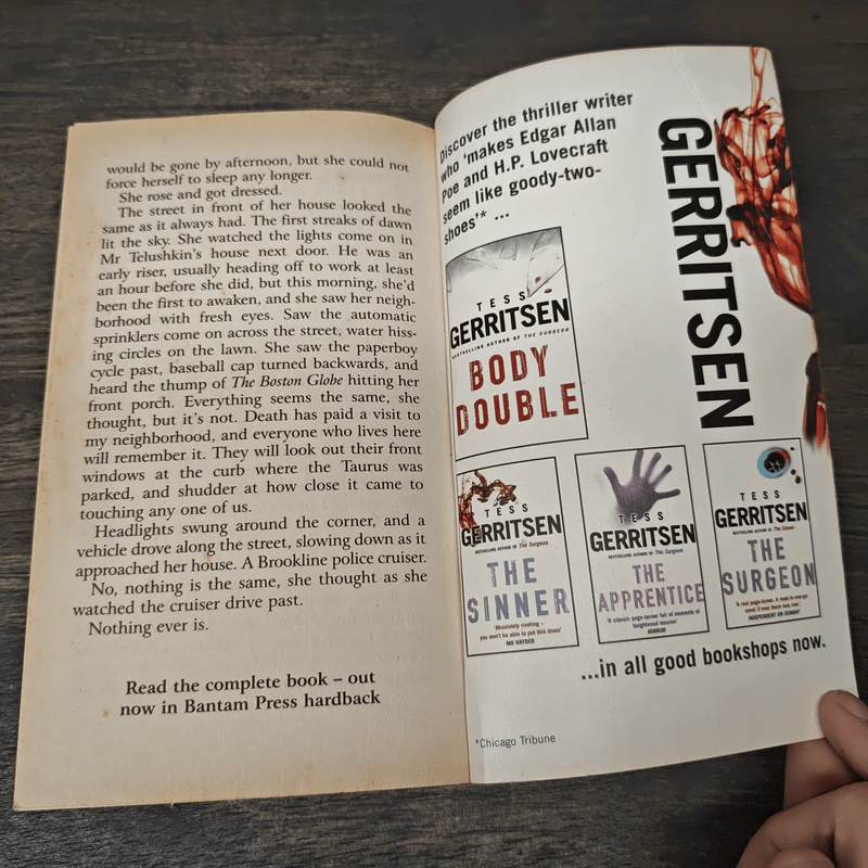 The Sinner - Tess Gerritsen รูปที่ 8