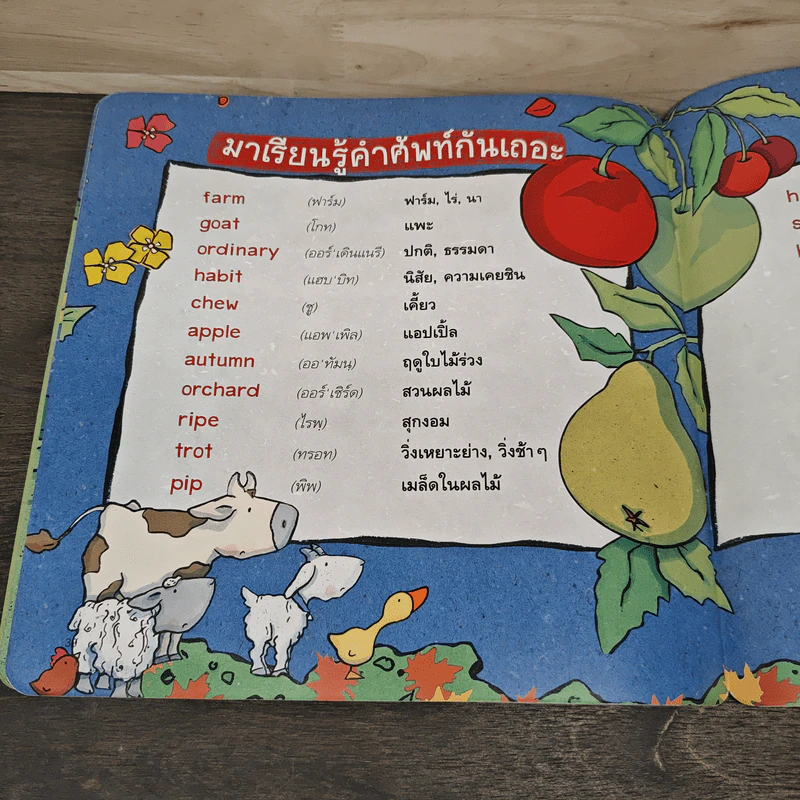 สวนผลไม้ของแพะน้อย Little Apple Goat - Caroline Jayne Church รูปที่ 8