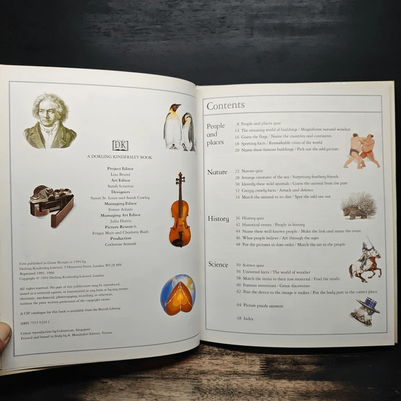 The Dorling Kindersley: Question And Answer Quiz Book - Anne Kramer, Theodore Rowland-Entwistle รูปที่ 7