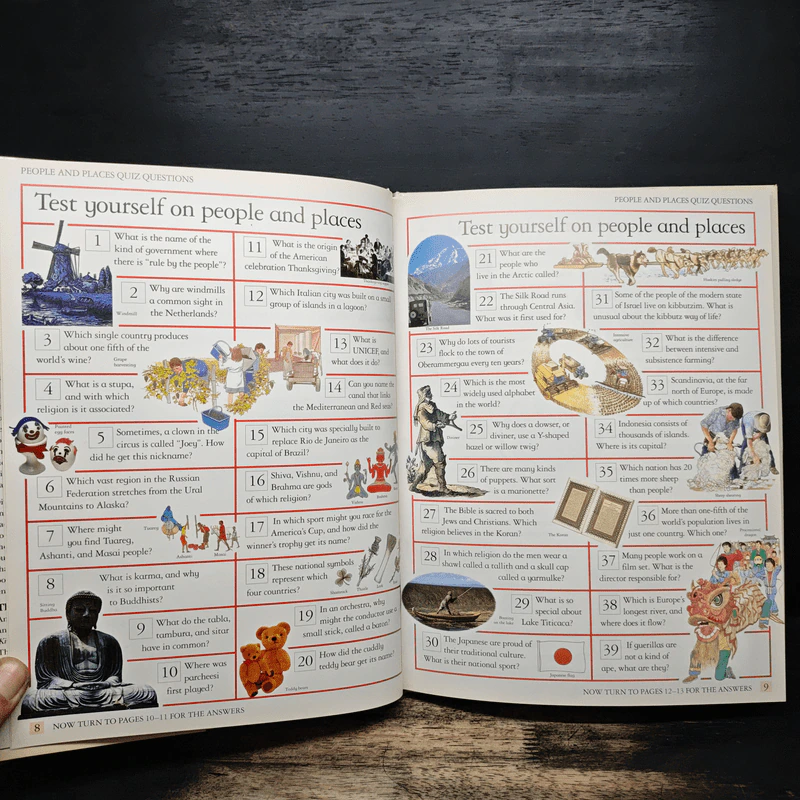 The Dorling Kindersley: Question And Answer Quiz Book - Anne Kramer, Theodore Rowland-Entwistle รูปที่ 8