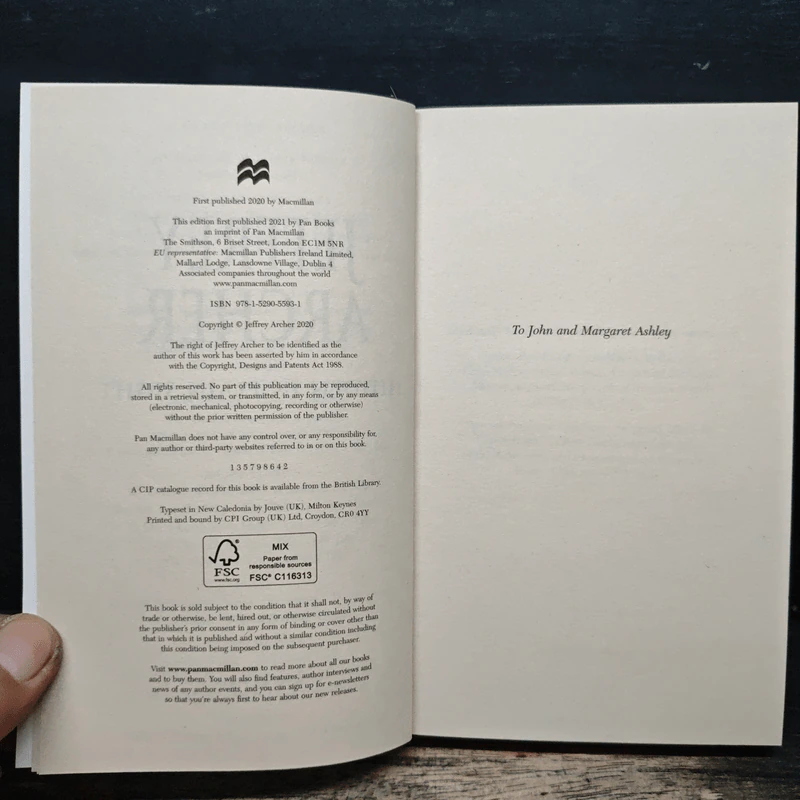 Hidden in Plain Sight - Jeffrey Archer รูปที่ 6