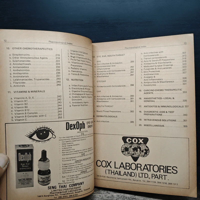 Thai Medical Directory 1984 ไทยเมดิคอลไดเร็คทอรี่ รูปที่ 8