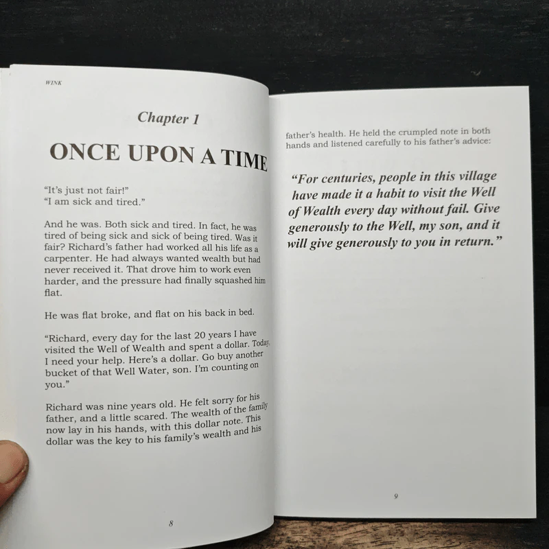 Wink: A Modern Day Parable of Wealth Beyond Words - Roger Hamilton รูปที่ 9