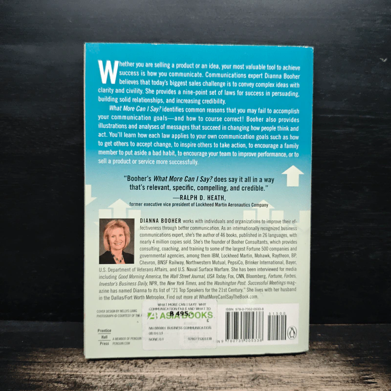 What More Can I Say?: Why Communication Fails and What to Do About It - Dianna Booher รูปที่ 2
