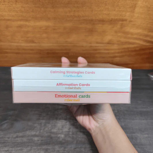 Calming Strategies Cards การ์ดวิธีสงบจิตใจ + Affirmation Cards การ์ดคำยืนยัน + Emotional Cards การ์ดอารมณ์ - dek-DD รูปที่ 6