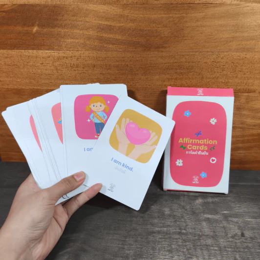 Calming Strategies Cards การ์ดวิธีสงบจิตใจ + Affirmation Cards การ์ดคำยืนยัน + Emotional Cards การ์ดอารมณ์ - dek-DD รูปที่ 5