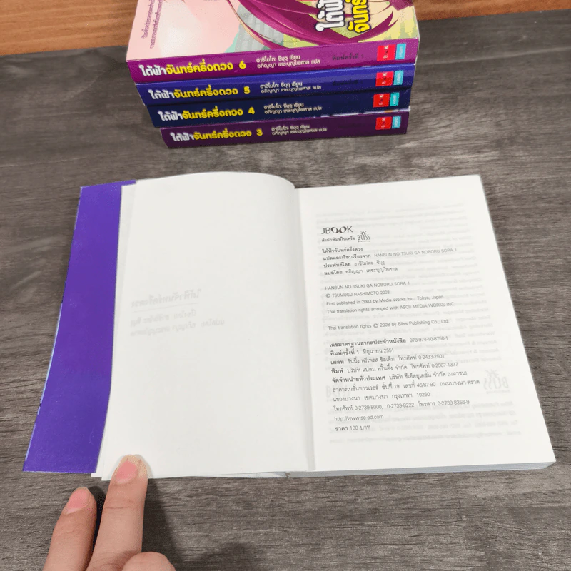 ใต้ฟ้าจันทร์ครึ่งดวง เล่ม 1,3-6 รูปที่ 6