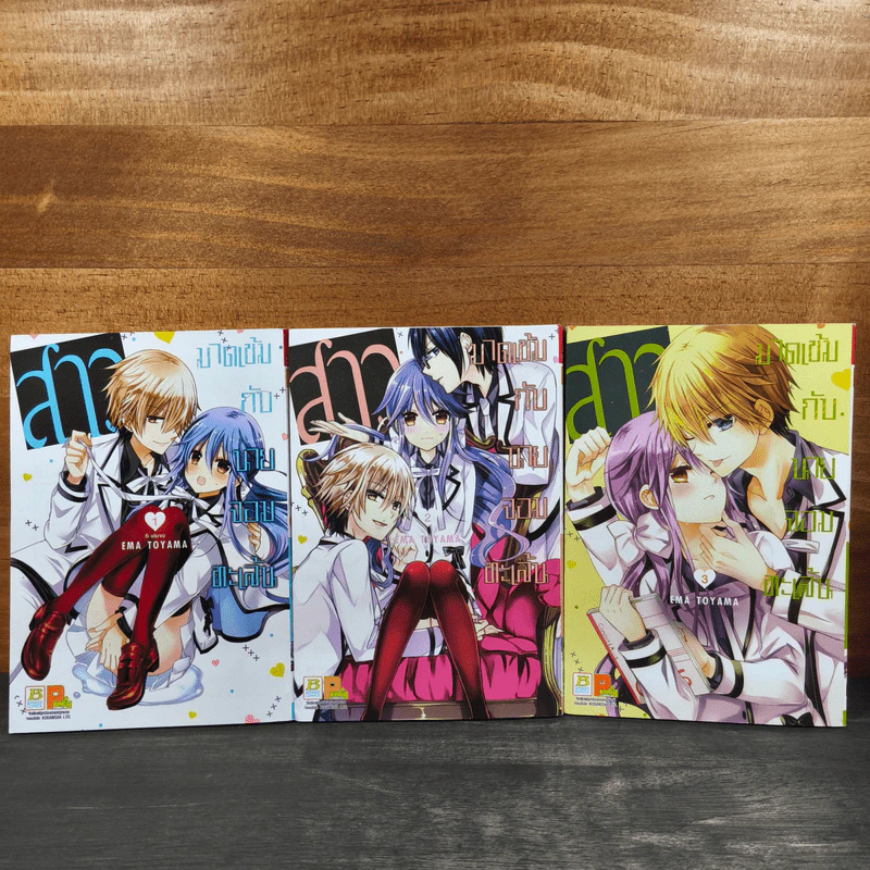 สาวมาดเข้มกับนายจอมทะเล้น เล่ม 1-3 - EMA TOYAMA รูปที่ 1