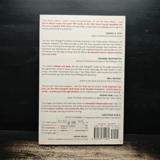 Are You Fully Charged?: The 3 Keys to Energizing Your Work and Life - Tom Rath รูปที่ 2