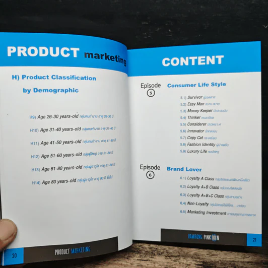 การวางแผน ผลิตภัณฑ์ Product Marketing - Damrong Pinkoon รูปที่ 13