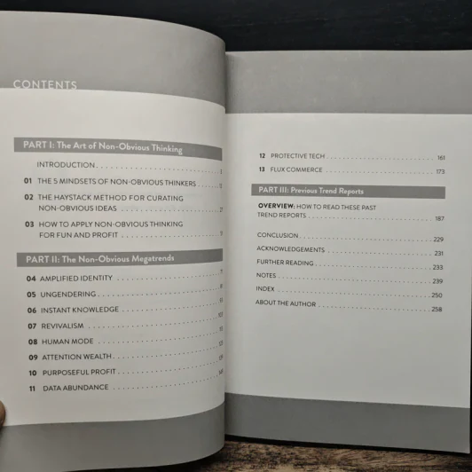 Non Obvious Megatrends: How to See What Others Miss and Predict the Future - Rohit Bhargava รูปที่ 7