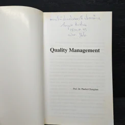 Quality Management - Prof. Dr. Phaibul Changrien รูปที่ 6