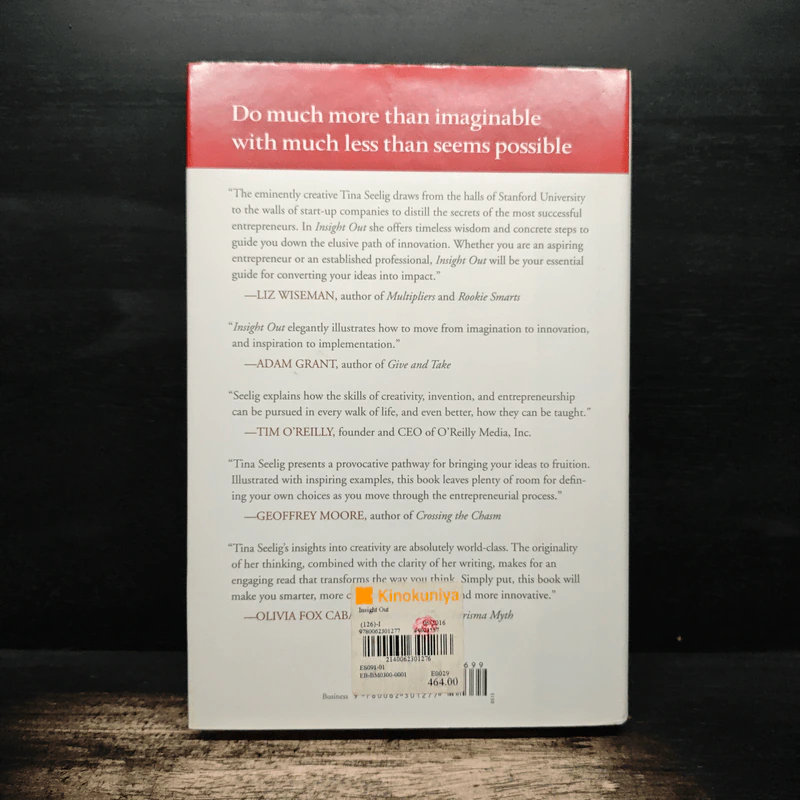 Insight Out: Get Ideas Out of Your Head and Into the World - Tina Seelig รูปที่ 2