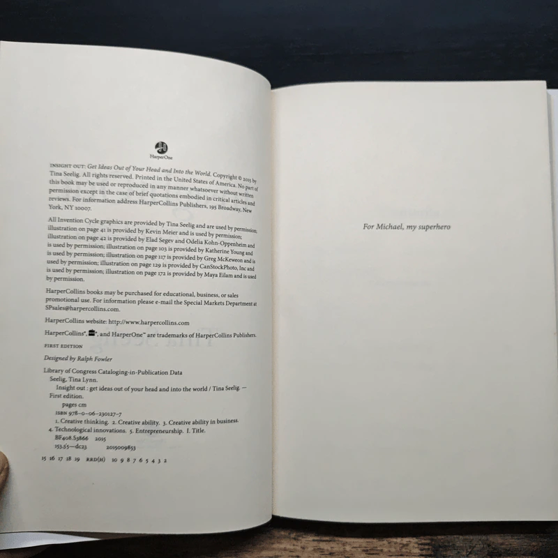 Insight Out: Get Ideas Out of Your Head and Into the World - Tina Seelig รูปที่ 5