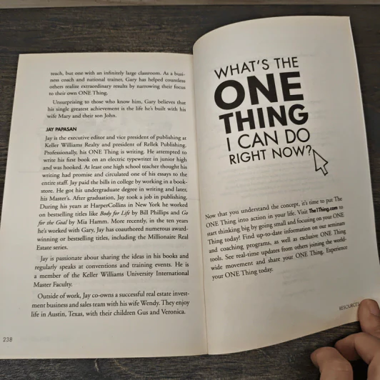 The ONE Thing: The Surprisingly Simple Truth About Extraordinary Results - Gary Keller, Jay Papasan รูปที่ 8
