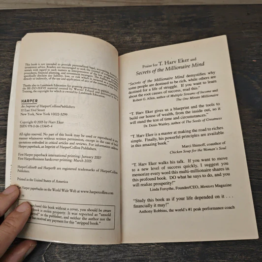 Secrets of the Millionaire Mind - T.Harv Eker รูปที่ 6
