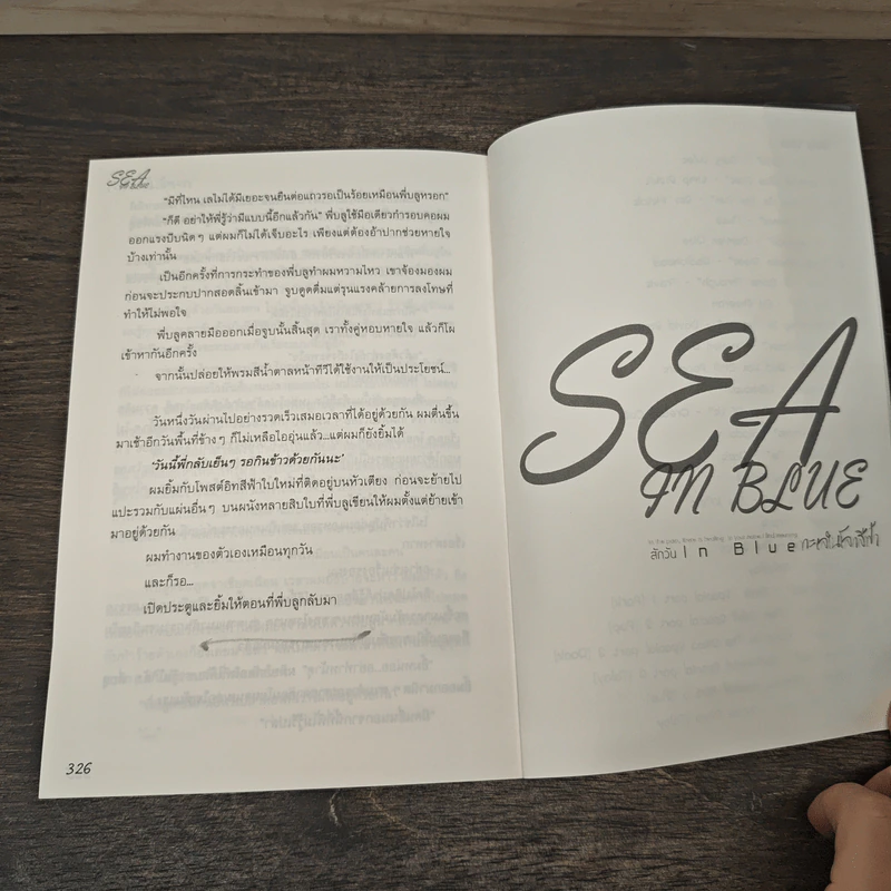 Sea in Blue ทะเลในโลกสีฟ้า รูปที่ 7