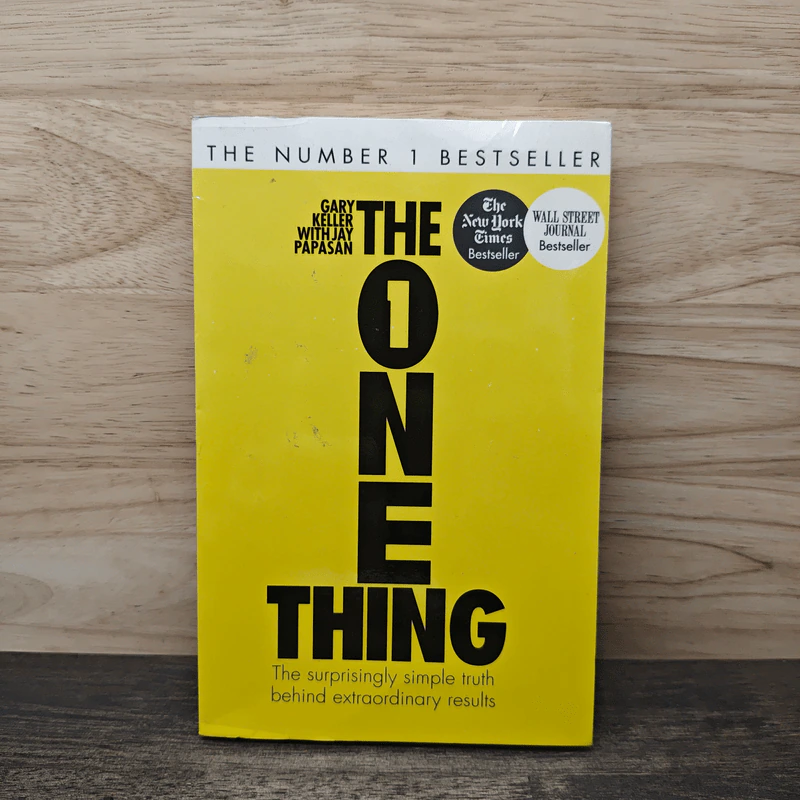 The ONE Thing: The Surprisingly Simple Truth About Extraordinary Results - Gary Keller, Jay Papasan รูปที่ 1