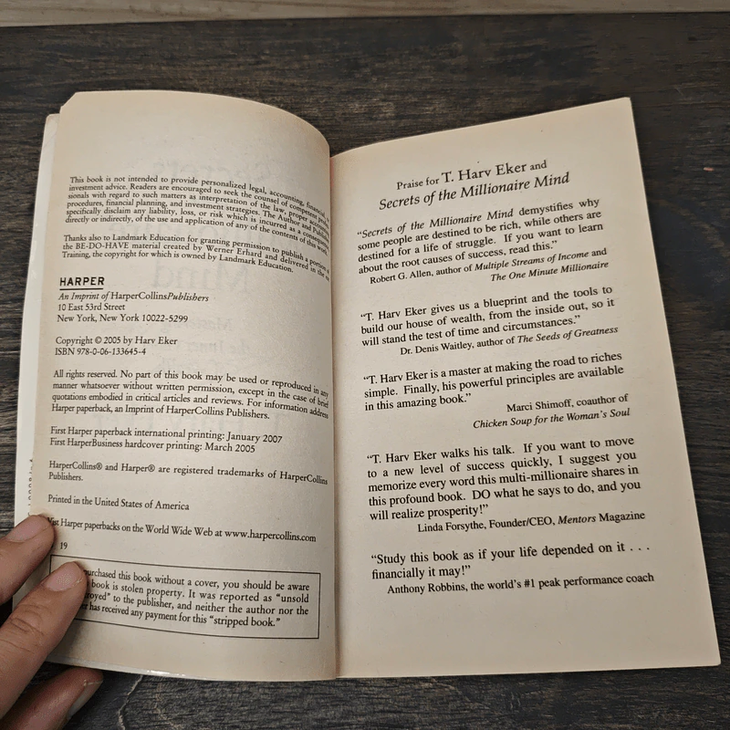 Secrets of the Millionaire Mind - T.Harv Eker รูปที่ 6