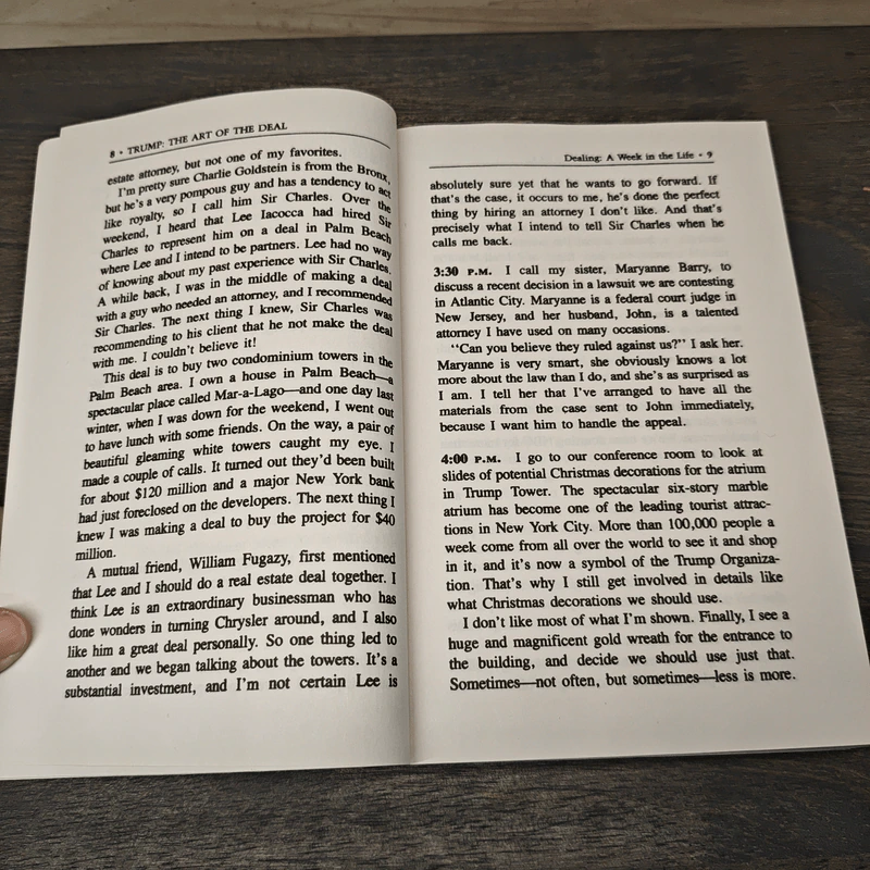 Trump The Art of the Deal - Donald J. Trump, Tony Schwartz รูปที่ 7