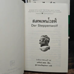 ชุดนักเขียนรางวัลโนเบลปี1946 5 เล่ม รอสฮันเด, คนุลป์, ไฟชีวิต, สเตพเพนโวลฟ์, เดเมียน - แฮร์มันน์ เฮสเส, สุดาวรรณ สินธุประมา รูปที่ 5