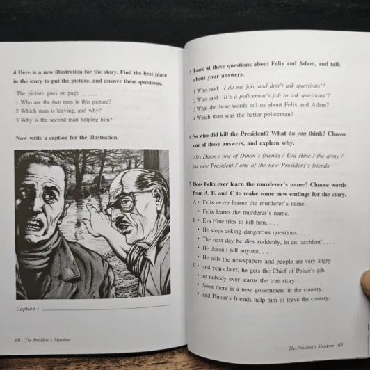 พลิกปมสังหารปาธานาธิบดี The President's Murderer - Oxford Bookworms Stage 1 รูปที่ 11