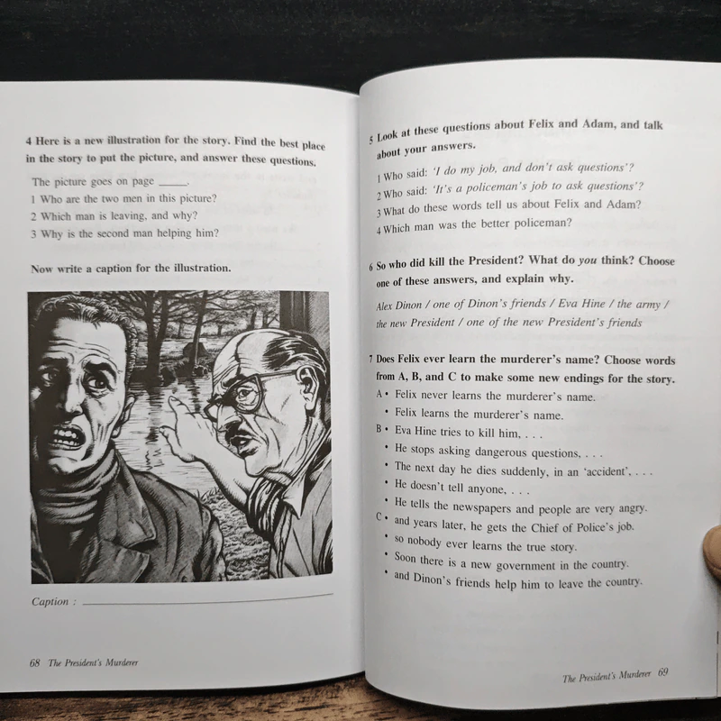 พลิกปมสังหารปาธานาธิบดี The President's Murderer - Oxford Bookworms Stage 1 รูปที่ 11