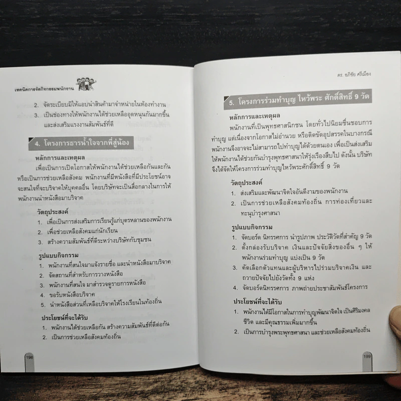 เทคนิค การจัดกิจกรรมพนักงาน - ดร.อภิชัย ศรีเมือง รูปที่ 10