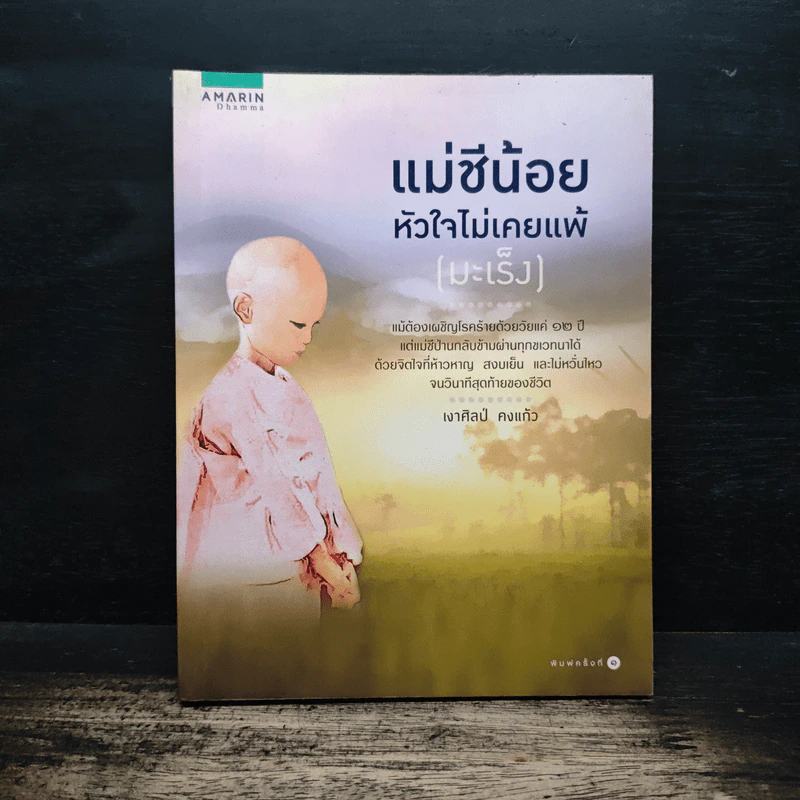 แม่ชีน้อย หัวใจไม่เคยแพ้ (มะเร็ง) - เงาศิลป์ คงแก้ว รูปที่ 1