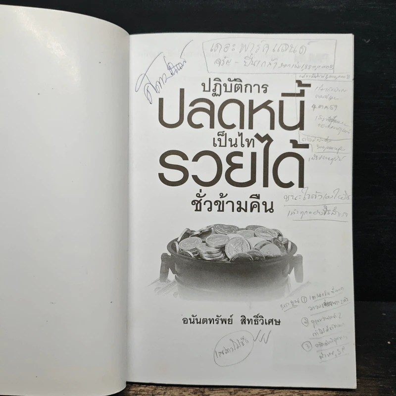 ปฏิบัติการปลดหนี้ เป็นไท รวยได้ชั่วข้ามคืน - อนันตทรัพย์ สิทธิ์วิเศษ รูปที่ 6