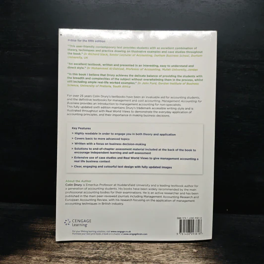 Colin Drury Management Accounting For Business - GTH EDITION รูปที่ 2
