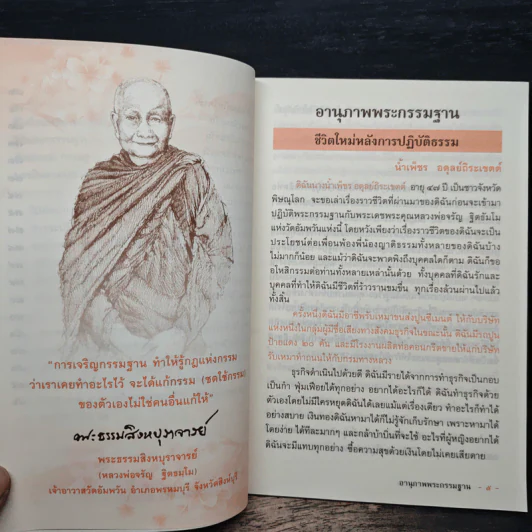 อานุภาพพระกรรมฐาน - พระธรรมสิงหบุราจารย์ (หลวงพ่อจรัญ ฐิตธมโม) รูปที่ 6