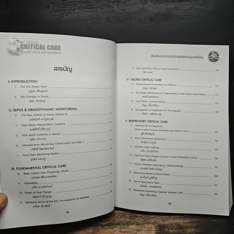 สมาคมเวชบำบัดวิกฤตแห่งประเทศไทย All about Critical Care - ดุสิต สถาวร รูปที่ 7