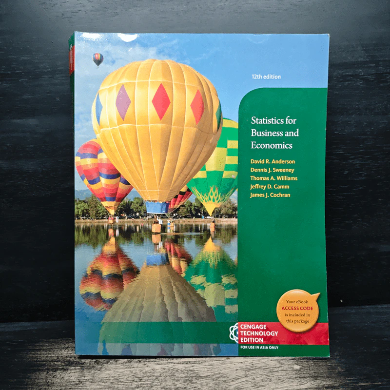Statistics for Business and Economics - David R. Anderson, Dennis J. Sweeney รูปที่ 1