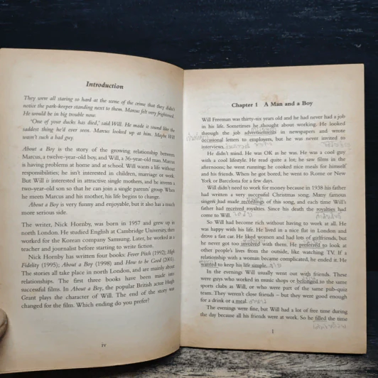 About a Boy (Penguin Readers Level 4) - Nick Hornby รูปที่ 7