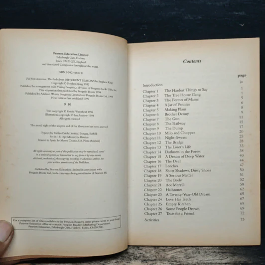 The Body (Penguin Readers Level 5) - Stephen King รูปที่ 6
