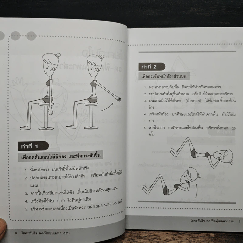 โยคะทันใจ ลด-ฟิตหุ่นเฉพาะส่วน - เบญจวรรณ ดุษฎี รูปที่ 7