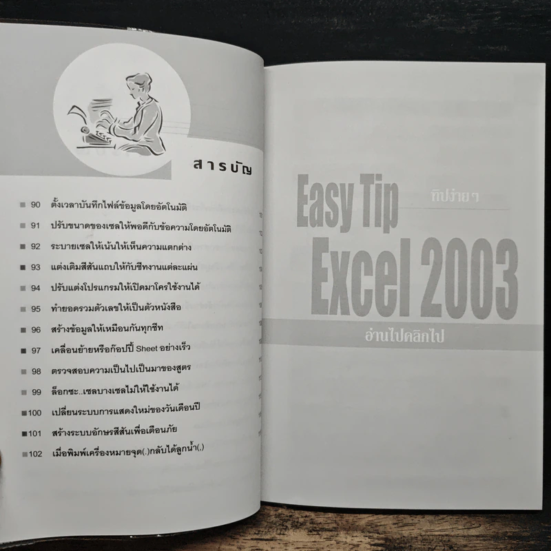 ทิปง่ายๆ Excel 2003 อ่านไป คลิกไป - ภัทร วงศ์วิวัฒน์อมร, เถลิงเกียรติ ชาวพรอน รูปที่ 10