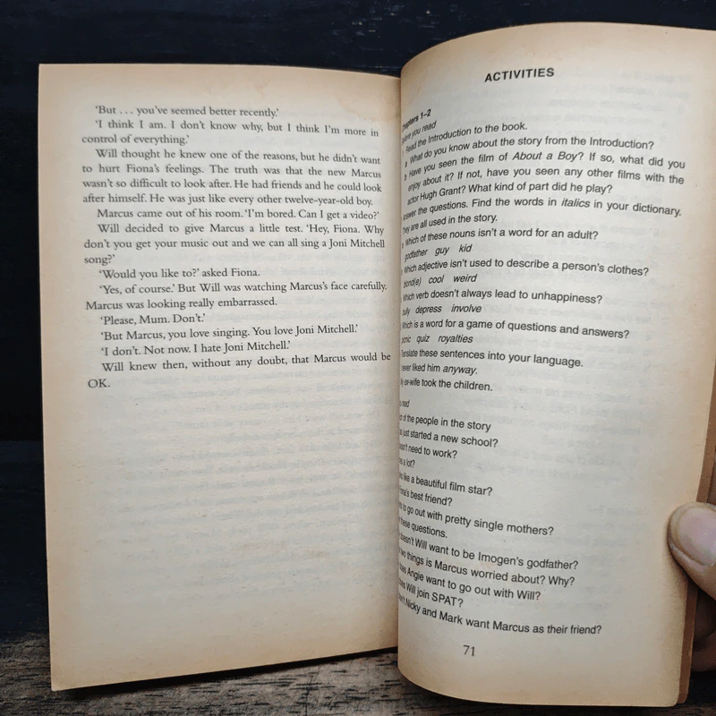 About a Boy (Penguin Readers Level 4) - Nick Hornby รูปที่ 9