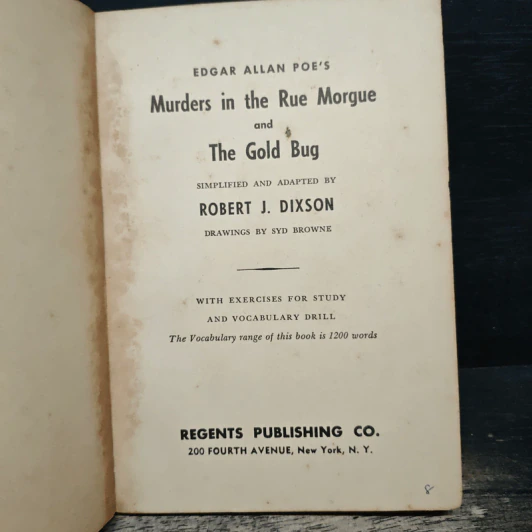 Murders in the Rue Morgue and The Gold Bug - Edgar Allan Poe รูปที่ 6