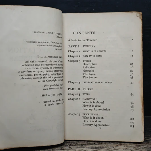 Poetry and Prose Appreciation for Overseas Students - L.G.Alexander รูปที่ 6
