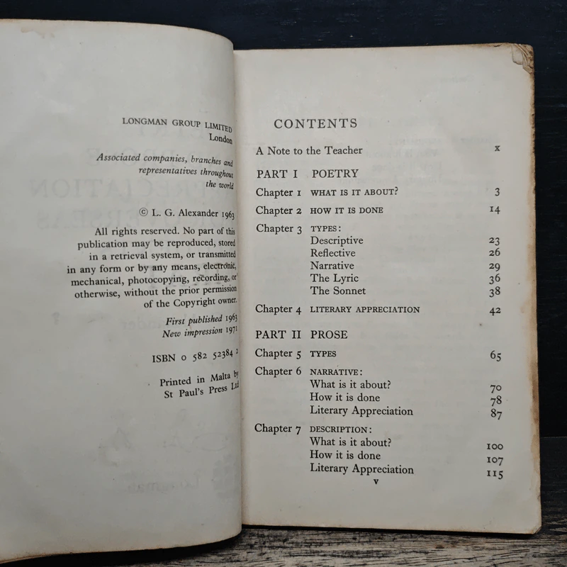 Poetry and Prose Appreciation for Overseas Students - L.G.Alexander รูปที่ 6